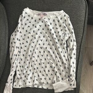 Victoria secret long sleeve Pj shirt